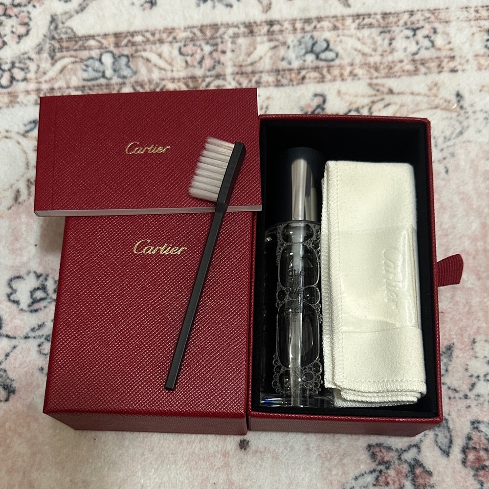 Cartier Red Jewelry Care Set